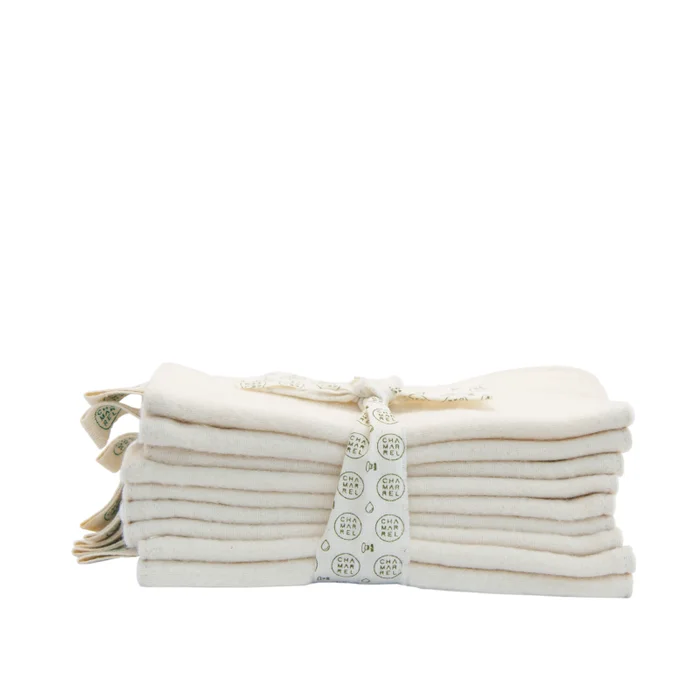 10 lingettes bébé en coton bio | Bambin