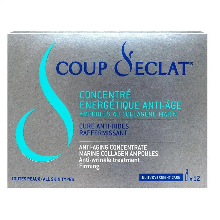 12 ampoules collagène anti-âge