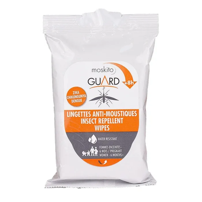 15 lingettes anti-moustiques