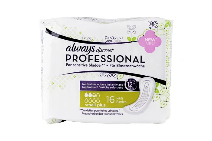 16 serviettes Discreet Profess small+