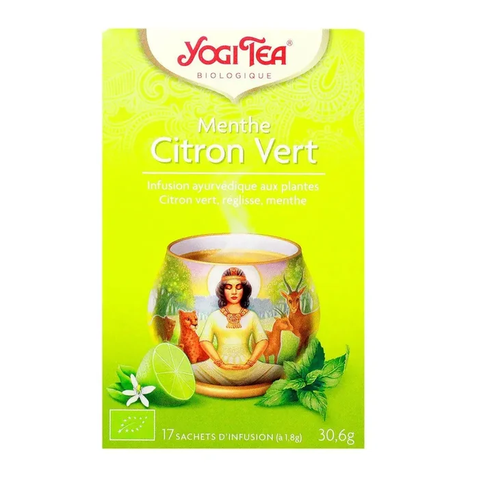 17 Sachets d‘infusion menthe citron vert