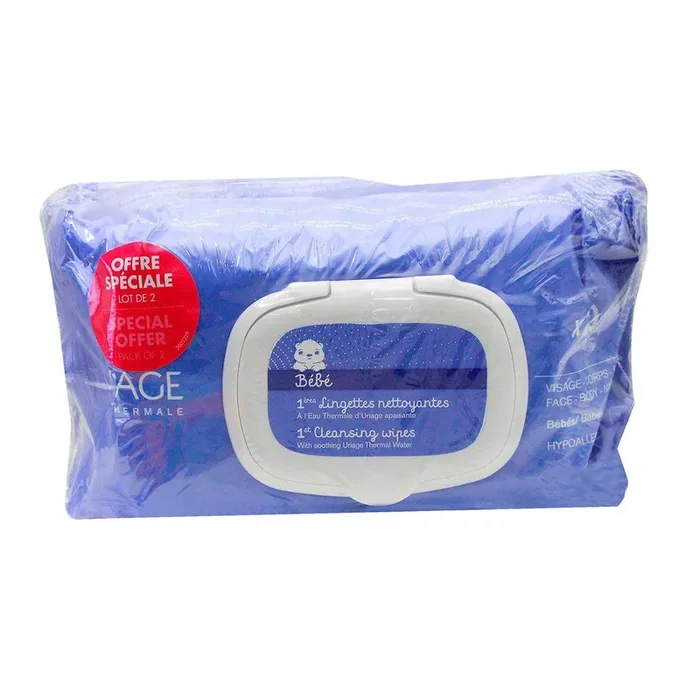 2×70 1ères lingettes nettoyantes