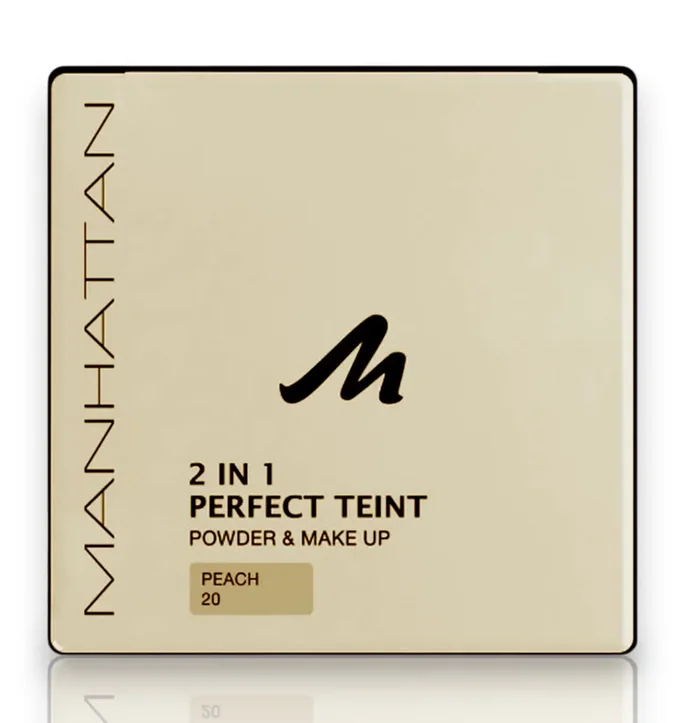 2 In 1 Perfect Teint Powder Manhattan 20 Natural Peach