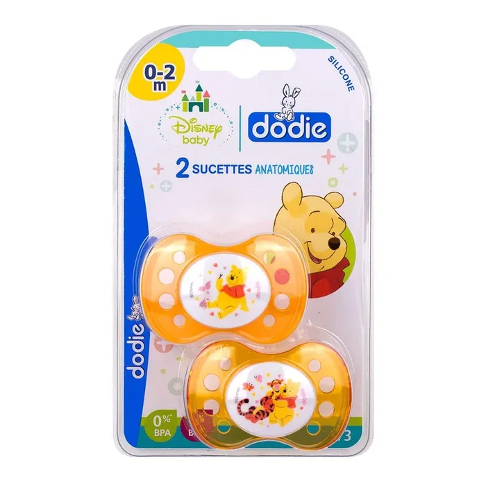 2 Sucettes Winnie 0-2 mois