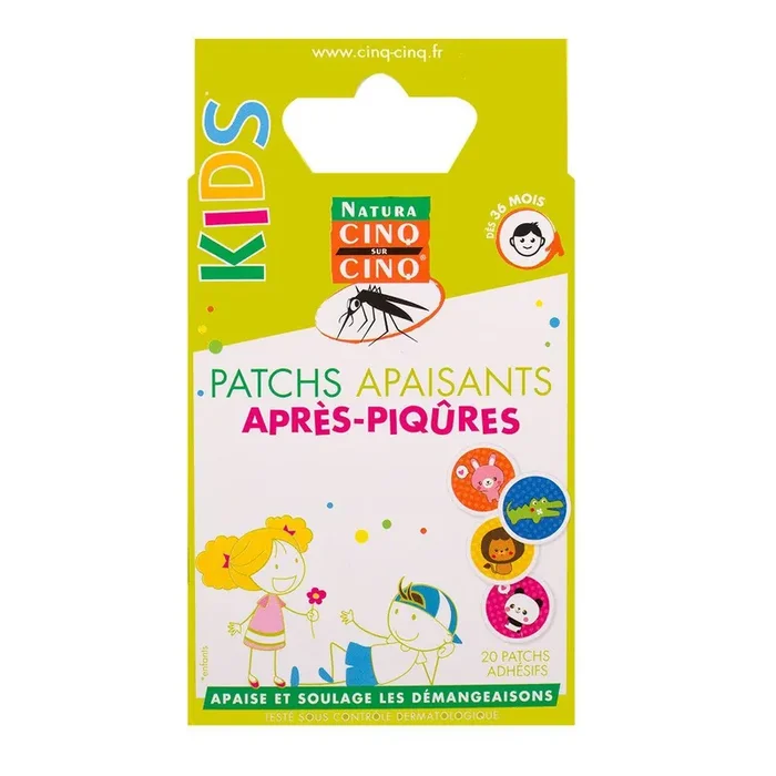 20 patchs apaisants après-piqûres Kids