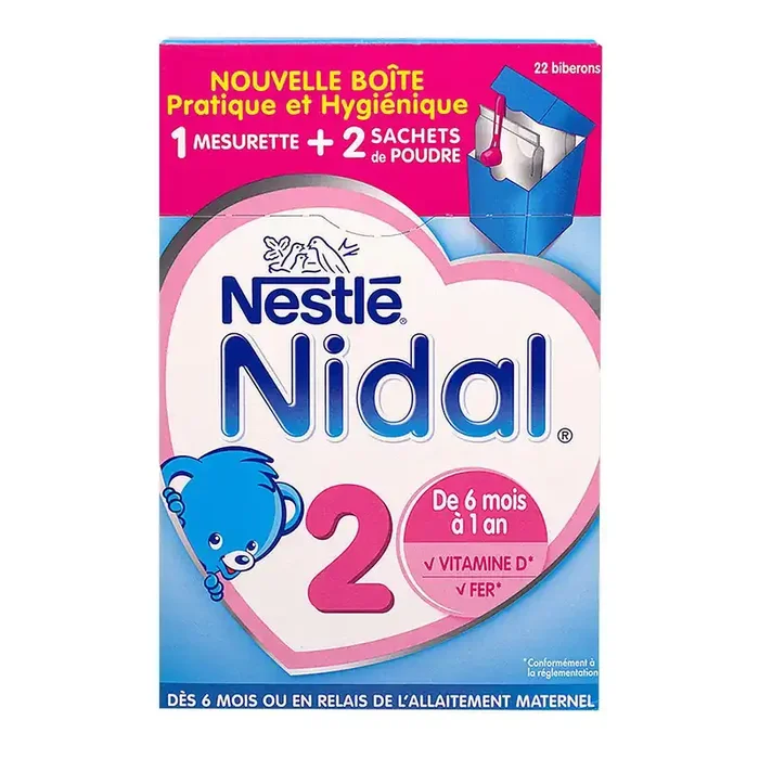 2ème âge lait 6 à 12 mois Bag in Box 700g