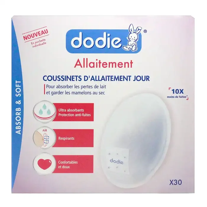 30 Coussinets d‘allaitement jour