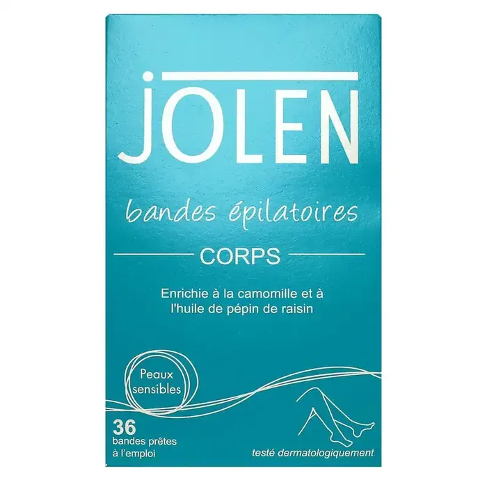 36 Bandes épilatoires corps