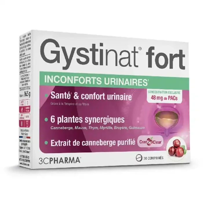 3c pharma gystinat fort comprimé 30