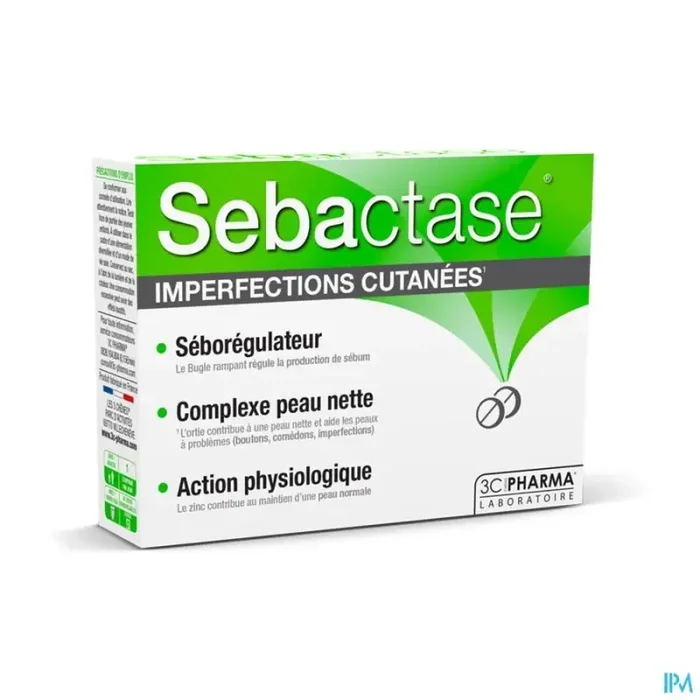 3c pharma sebactase comprimé 30