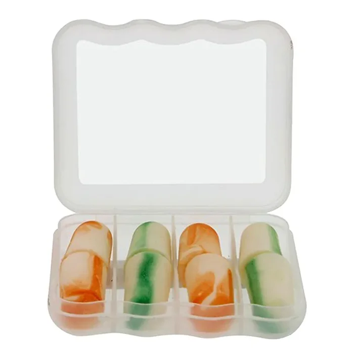 4 bouchons d‘oreille polyurethane