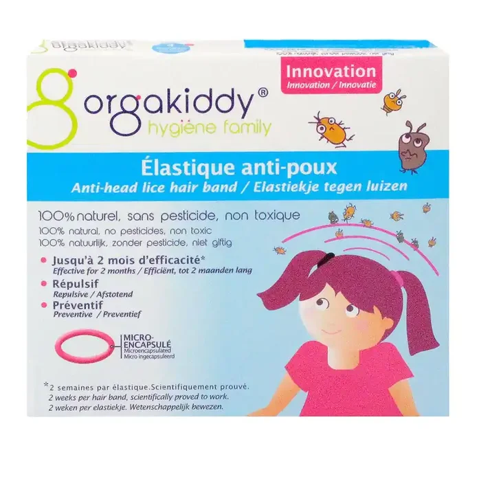4 Élastiques anti-poux