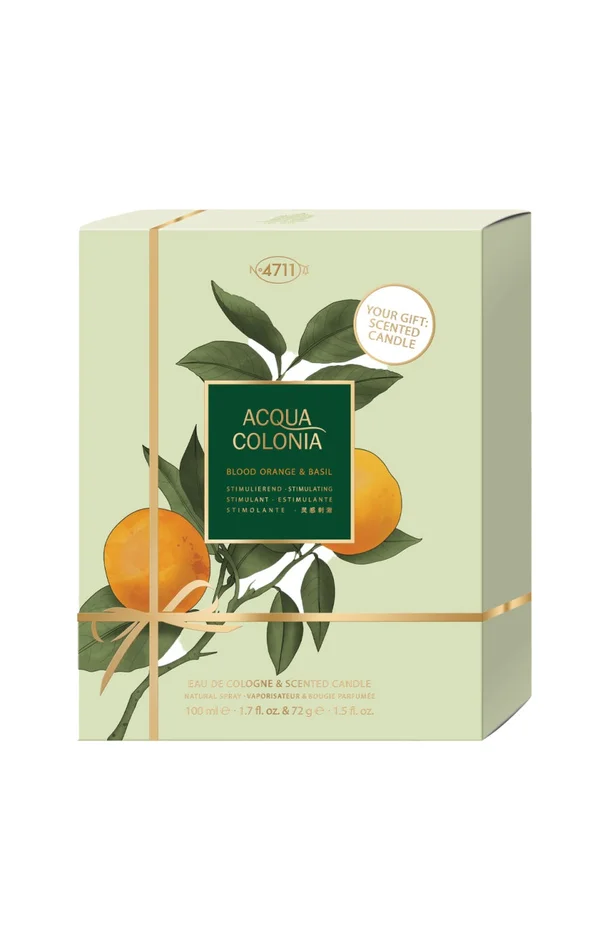 4711 Coffret Acqua Colonia Eau de Cologne – Orange sanguine & basilic – 100 ml