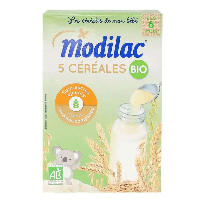 5 Céréales Bio dès 6 mois 230g