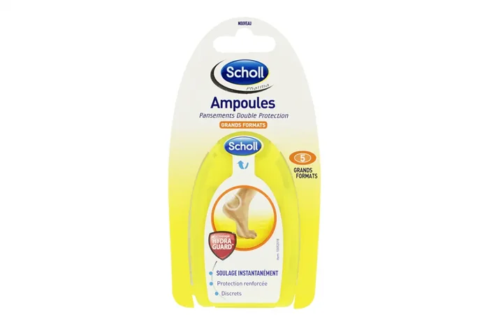 5 pansements ampoules grand modèle