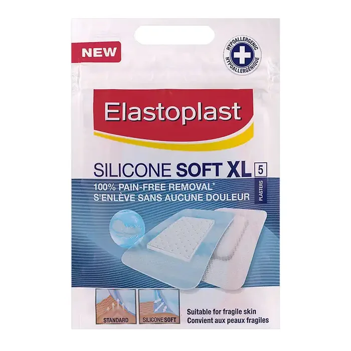 5 pansements Silicone Soft XL