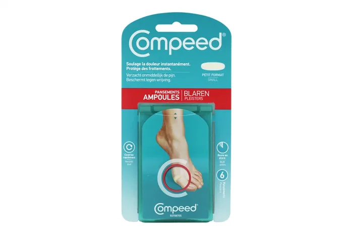 6 pansements ampoules effet « seconde peau » petit format