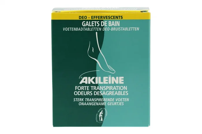 7 galets de bain déo effervescents