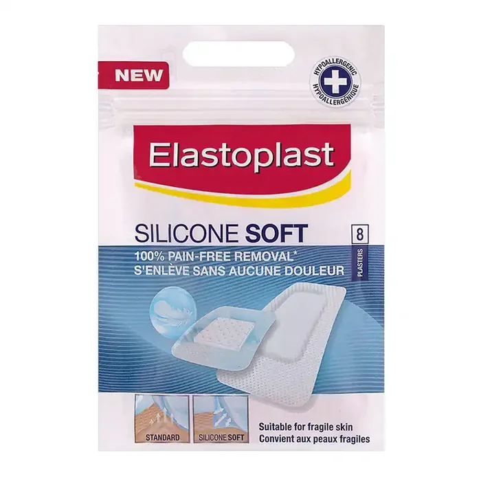 8 pansements Silicone Soft