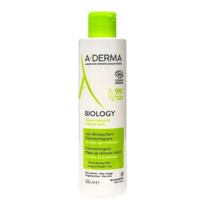 A-derma Biology Lait Démaquillant – 200ml