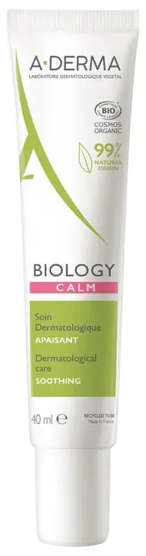 A-Derma Biology Soin Dermatologique Apaisant Bio 40 ml