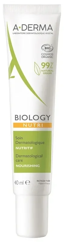 A-Derma Biology Soin Dermatologique Nutritif Bio 40 ml