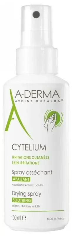 A-Derma Cytelium Spray Asséchant Apaisant 100 ml