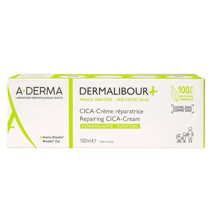 A-Derma Dermalibour+ CICA Crème réparatrice 50mL