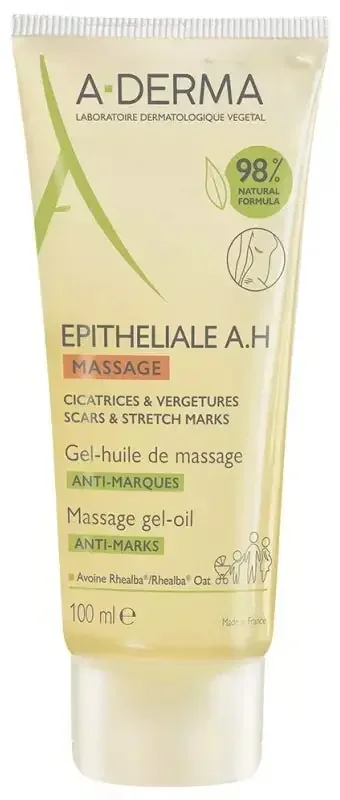 A-Derma Epithélial A.h Duo – Gel-Huile de Massage Anti-Marques 100 ml