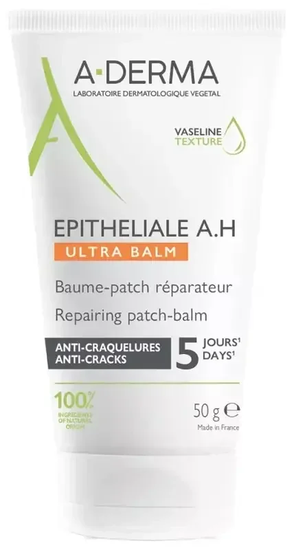 A-Derma Epitheliale A.H Baume-Patch Réparateur Craquelures et Fissures 50 g