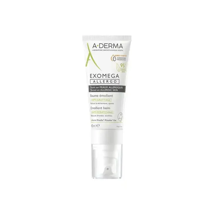 A-Derma Exomega Allergo baume emollient anti-grattage 40ml
