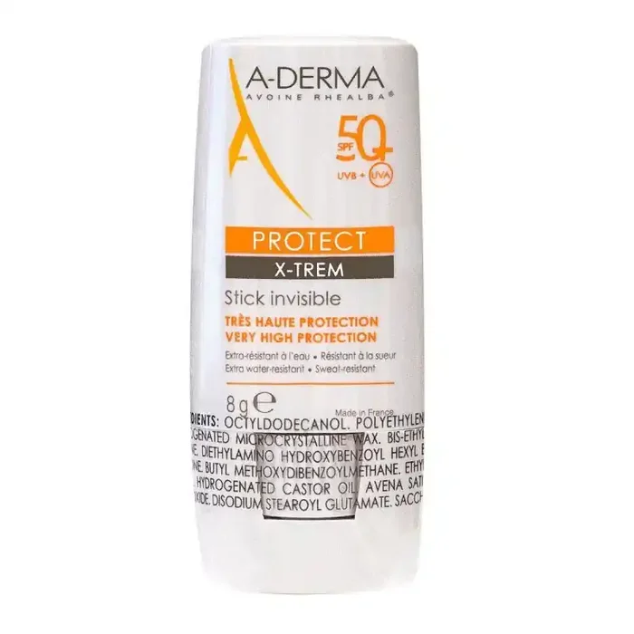 A-derma Protect Stick invisible Spf50+ 8g – protection solaire
