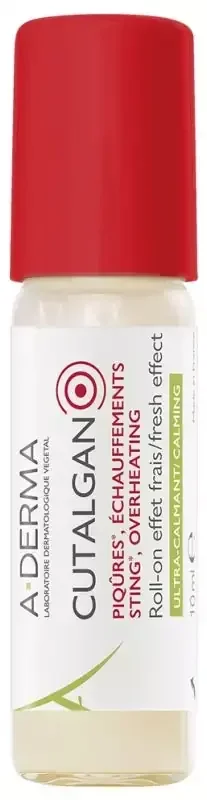 A-DermaCutalgan Roll-On Piqûres Échauffements 10 ml