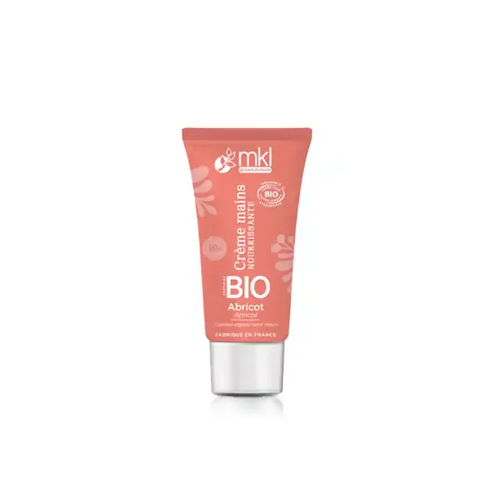 ABRICOT CREME MAINS BIO PEAU SECHE 50ML MKL GREEN NATURE