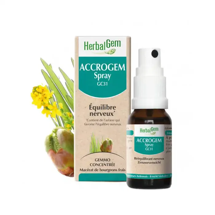 ACCROGEM BIO EQUILIBRE NERVEUX SPRAY 15ML HERBALGEM