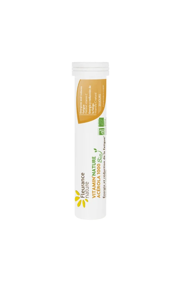Acérola bio – Énergie & réduction de la fatigue – 20 jours