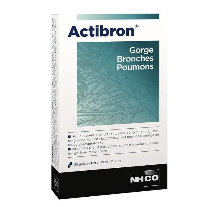 Actibron gorge bronches poumons 28 gélules