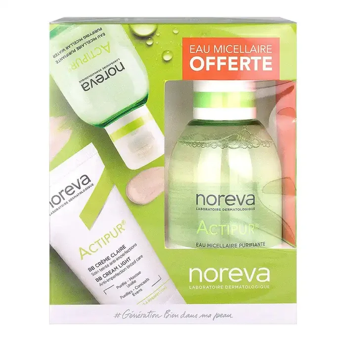 Actipur BB crème claire 30ml + eau micellaire 100ml offerte