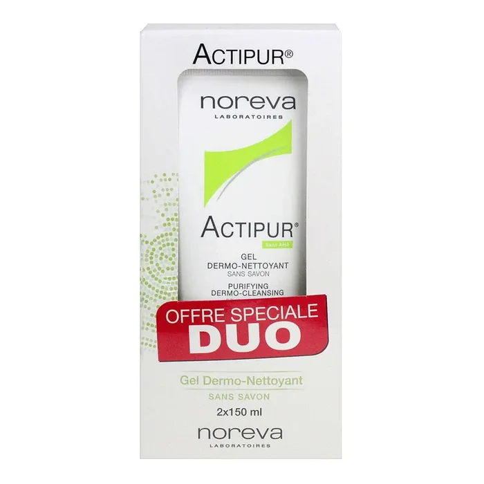Actipur gel nettoyant visage 2x150ml