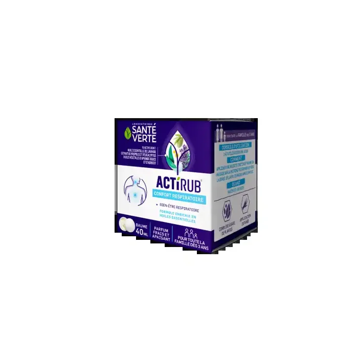 ACTIRUB BAUME PECTORAL 40ML SANTE VERTE