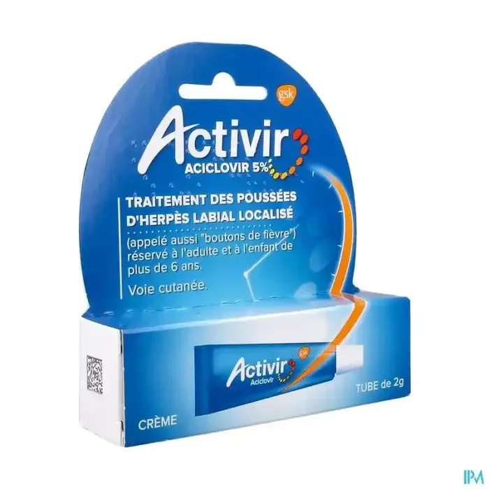 Activir 5% crème 2g