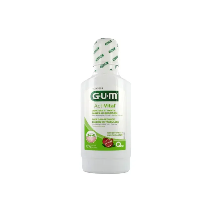 ACTIVITAL Q10 BAIN DE BOUCHE 300ML GUM
