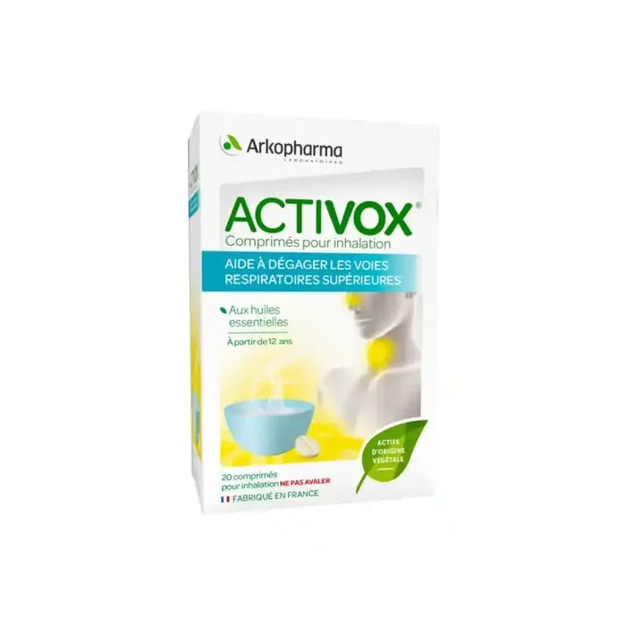 ACTIVOX COMPRIMES x 20 POUR INHALATION ARKOPHARMA