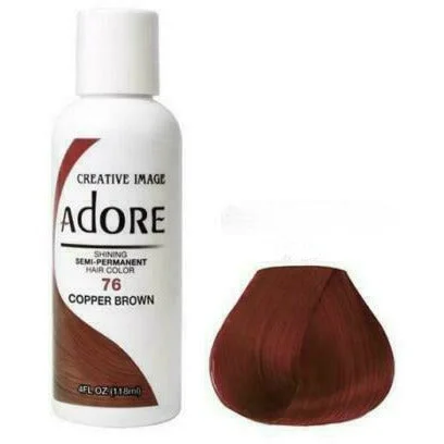 ADORE ≡ Colorations semi-permanentes Copper Brown 76