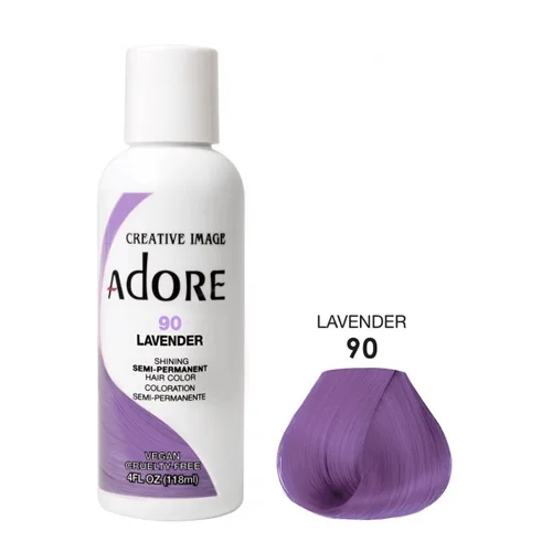 ADORE ≡ Colorations semi-permanentes Lavende 90