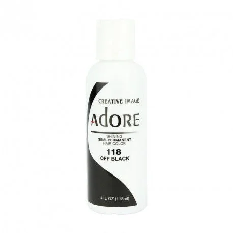 ADORE ≡ Colorations semi-permanentes Off Black 118