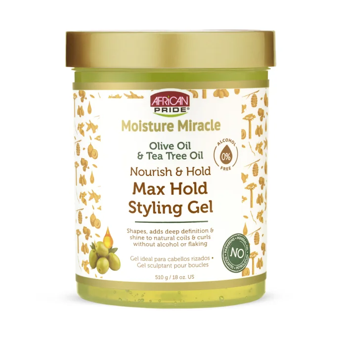 African Pride Gel Coiffant Tenue Maximale 18OZ