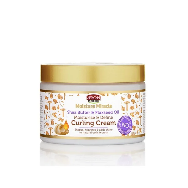 AFRICAN PRIDE MOISTURE MIRACLE ≡ Crème Coiffante Pour Boucles