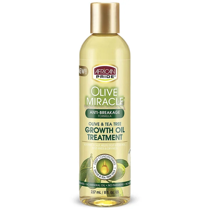 AFRICAN PRIDE OLIVE MIRACLE ≡ Huile De Croissance