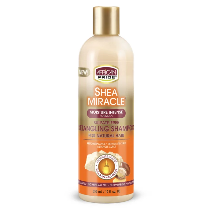 AFRICAN PRIDE SHEA BUTTER MIRACLE ≡ Shampooing Démêlant